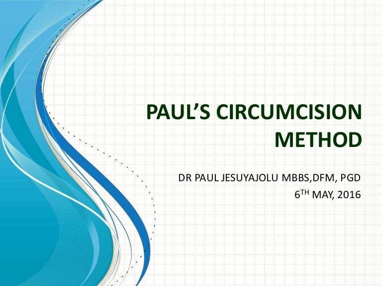 PAUL'S CIRCUMCISION