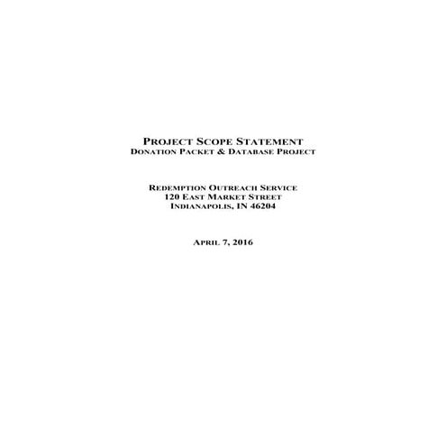 Project-Scope-Statement