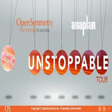 Anaplan Unstoppable Tour OC_CustomerStory