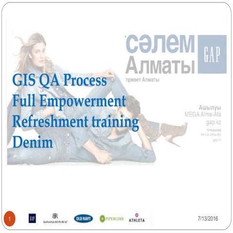 3  GIS QA Process - Denim