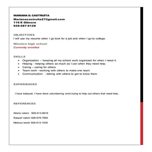 Mariana D | PDF