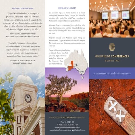 GCE Prospectus Brochure