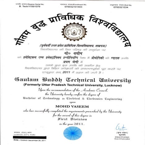 degree