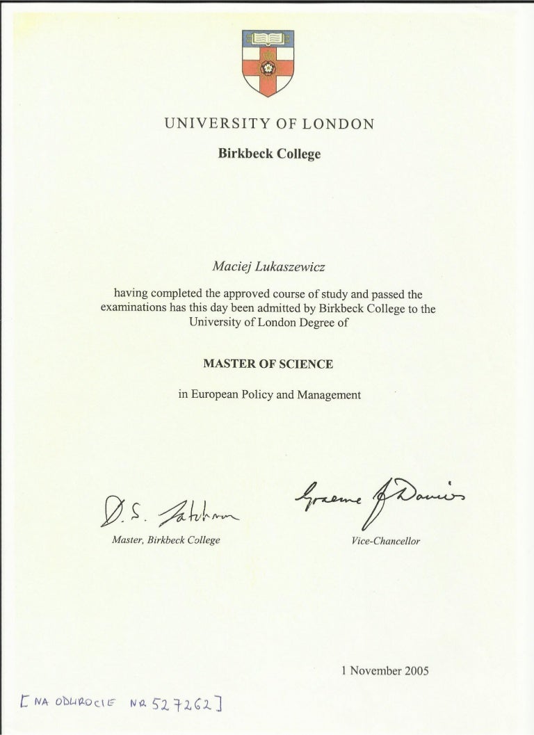 Birkbeck Master of Science copy