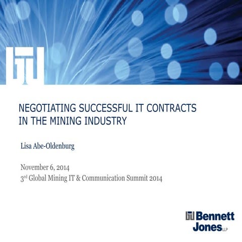 Mining IT Summit Nov 6 2014