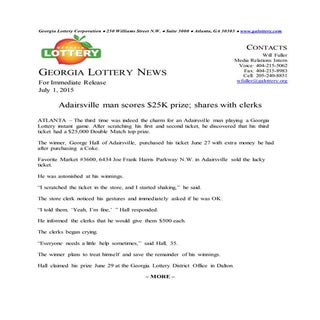 Published Press Release 6