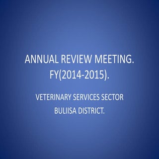 ANNUAL REVIEW MEETING FY 2014-2015