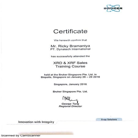 Training XRF & XRD | PDF