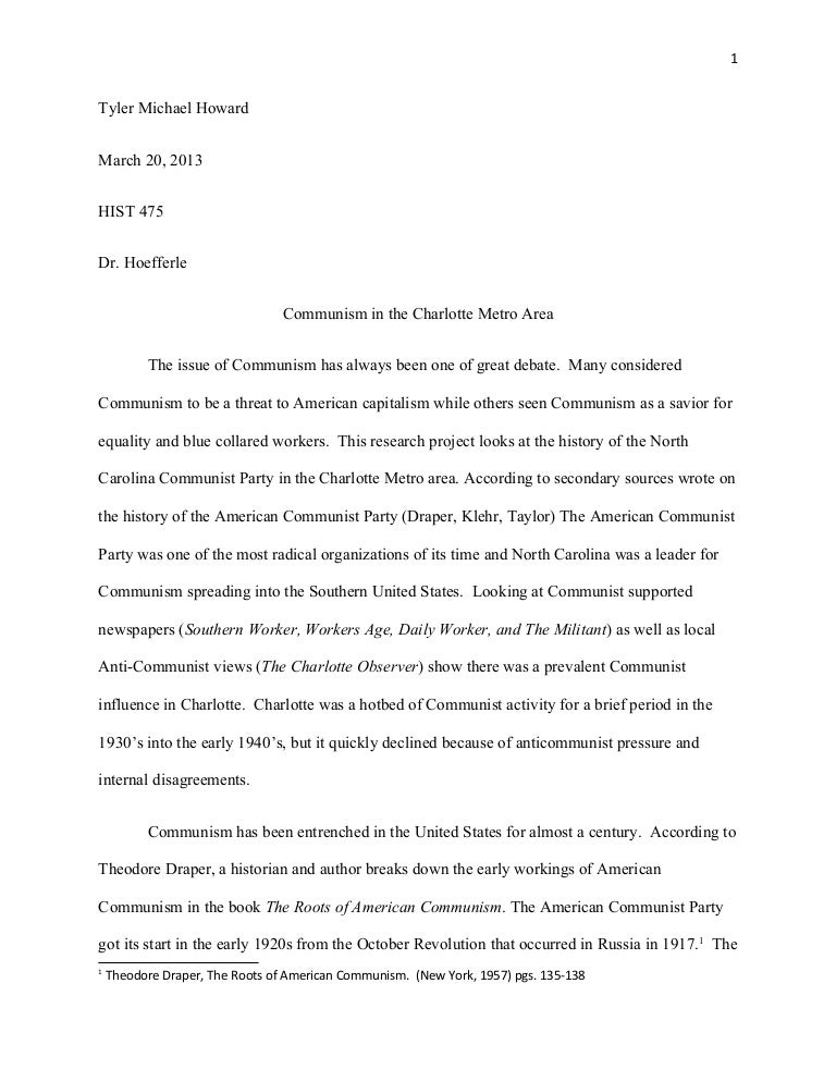 High school senior thesis example picture