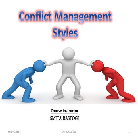 CONFLICT MANAGEMENT