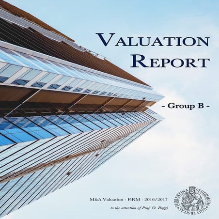 Valuation Report - Group B