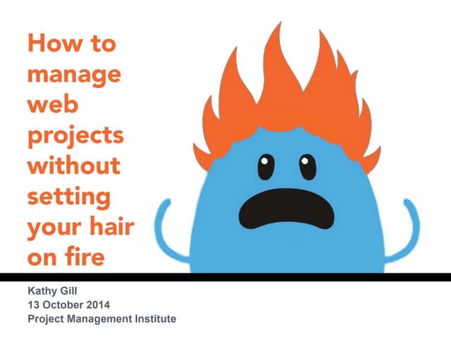 How to manage web projects without setting your hair on fire