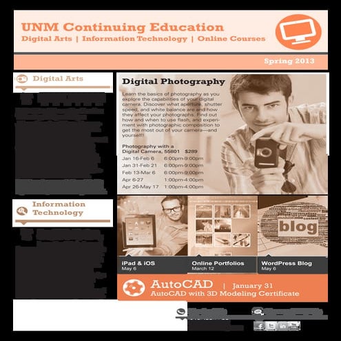 Digital Arts and Information Technology Flyer