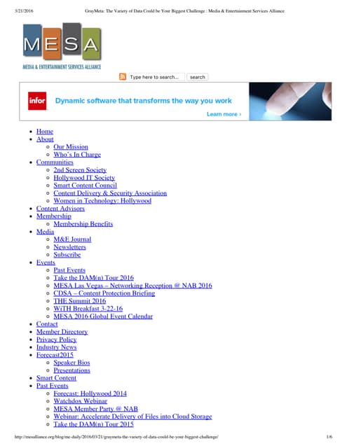 GrayMeta_ The Variety of Data Could be Your Biggest Challenge _ Media & Enter...