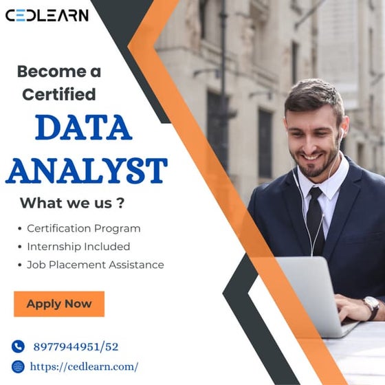 Cedlearn Data Analytics Course presentations
