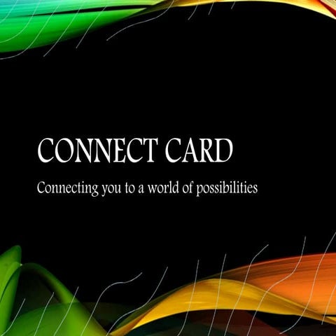 Connect card | PPTX