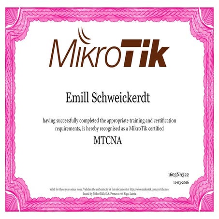 MTCNA Vorbereitung | Maxtic