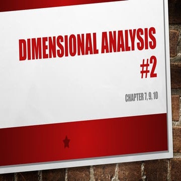 Dimensional Analysis Lesson 1 Student PP Student PP.pptx