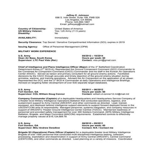EUGENE GREATHEAD Chrono Resume | DOCX