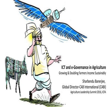 ICT and e-Governance in Agriculture