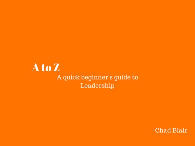 Leadership book Nov 2016