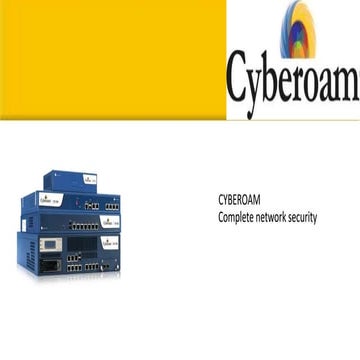 Dipu cyberroam presenttion