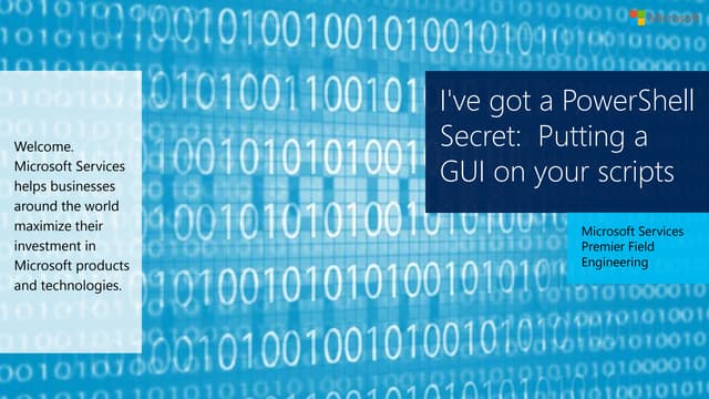 Ive got a powershell secret
