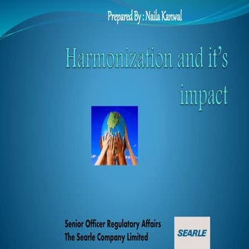 Harmonization and it’s impact Theme2