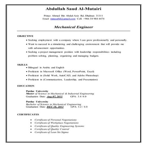Faisal resume | PDF