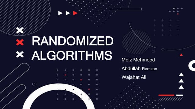 Algorithms Design