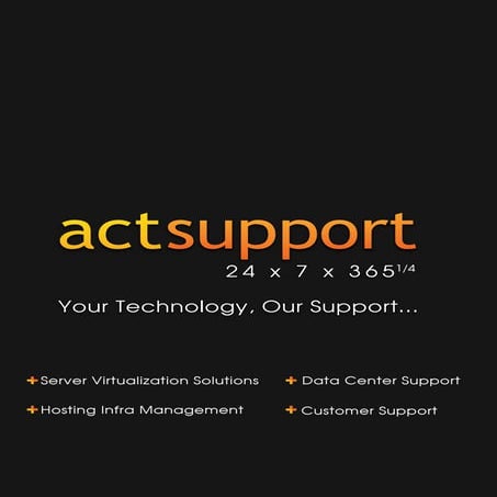 actsupport brochure