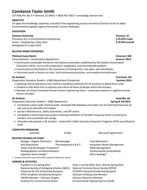 Costa Full Resume June 2016 | PDF