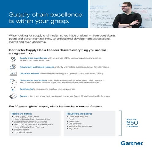 Supply Chain with Cost Optimization Flyer