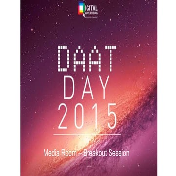 Programmatic Buying - DAAT Media Breakout Room 