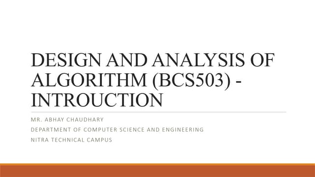 DAA UNIT 1 for unit 1 time compixity PPT.pptx