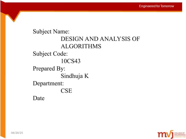 data unit notes from department of computer science
