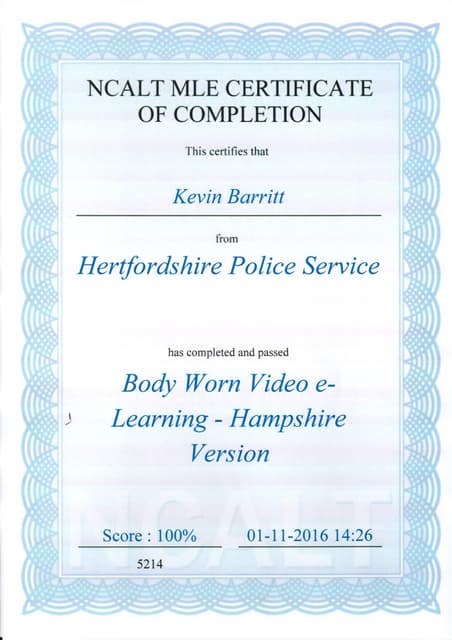 Domestic Violence Certificate Domestic Violence Certificate