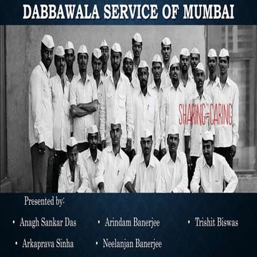 Dabbawala service of Mumbai