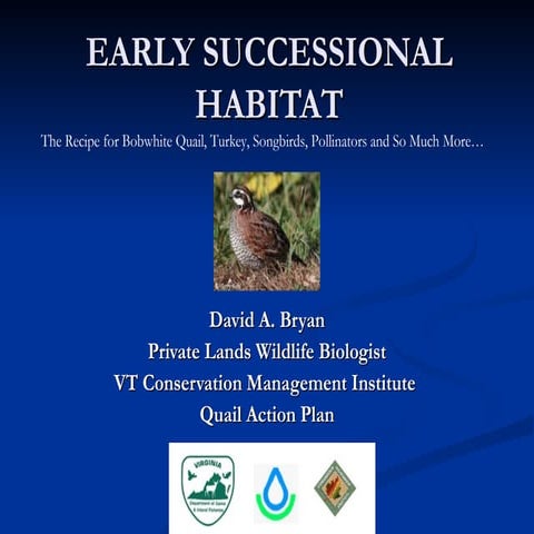 Early Successional Habitat | PPT