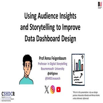 Data Storytelling for Dashboard Design