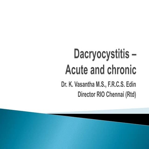 Dacryocystitis
