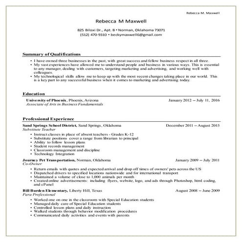 Rebecca Maxwell Resume_References