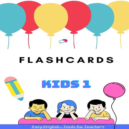 Flashcards - Kids 1 | PDF