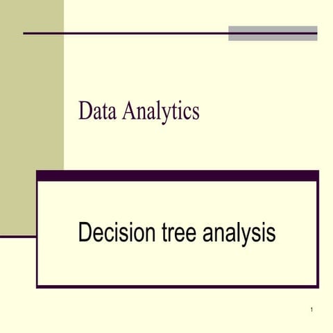 DECISION TREE | PPTX
