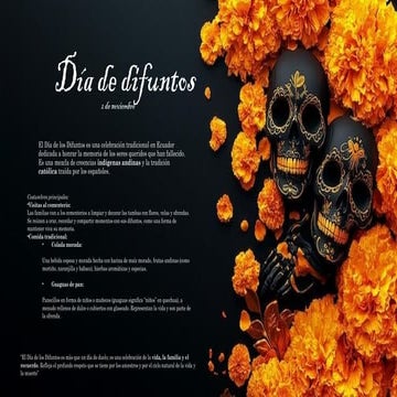 Día de difuntos por maria simba octubre.