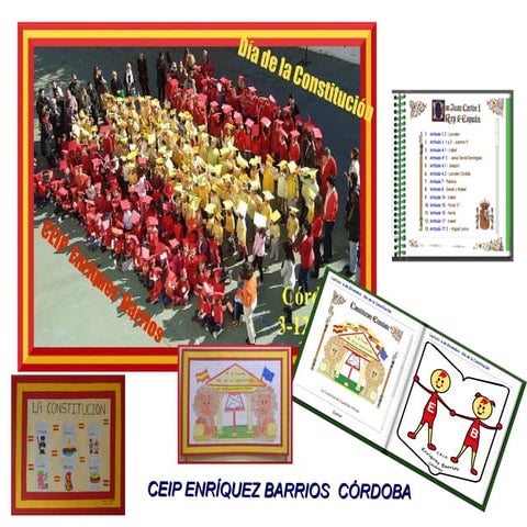Día de la constitución ceip enríquez barrios