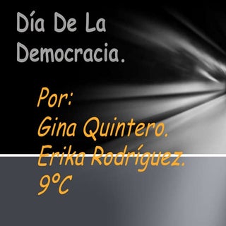 Día de la democracia