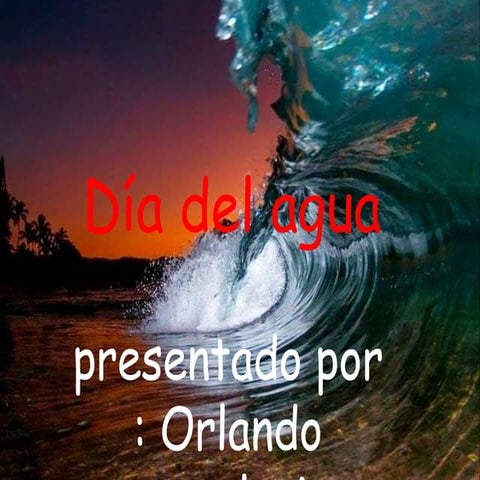 Día del agua