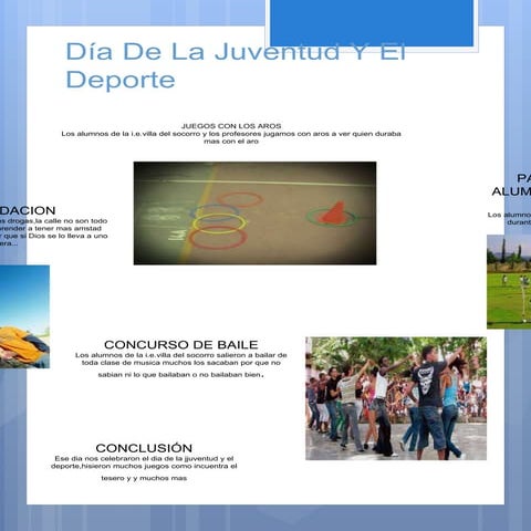 Día de la juventud y el deporte | PPTX
