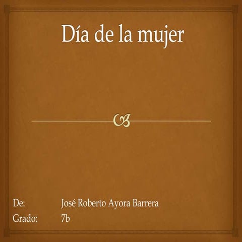 Día de la mujer ayora